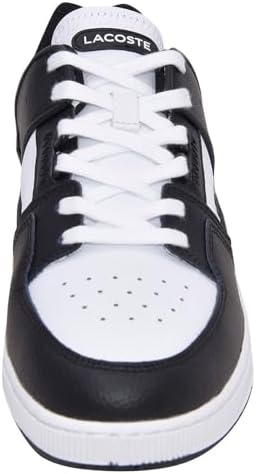 Lacoste Tênis masculino Court Cage, Preto/branco, 10.5 | Amazon.com.br